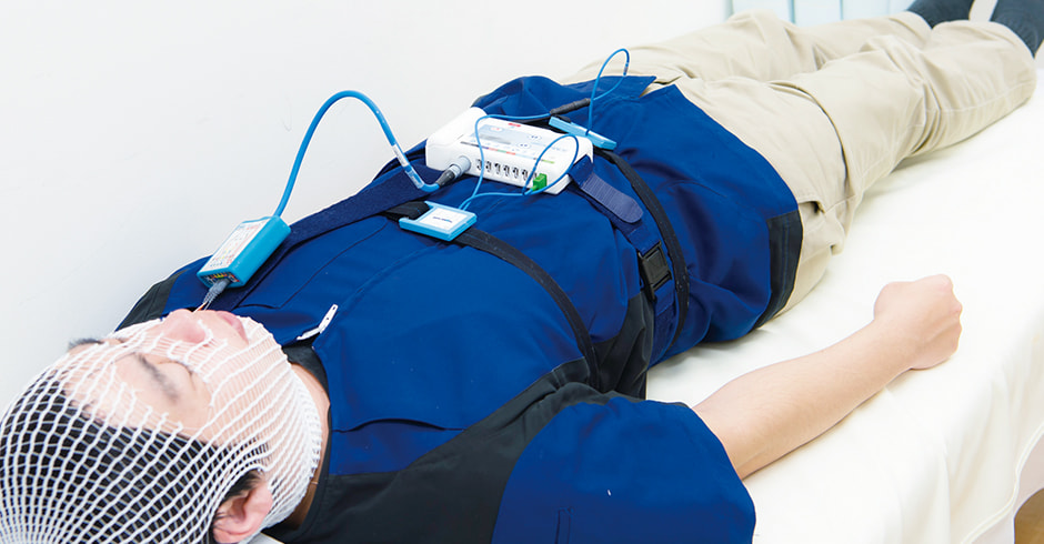 簡易型睡眠時無呼吸検査 睡眠時無呼吸精密検査(PSG)